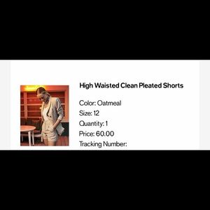 Express high waisted shorts NWT